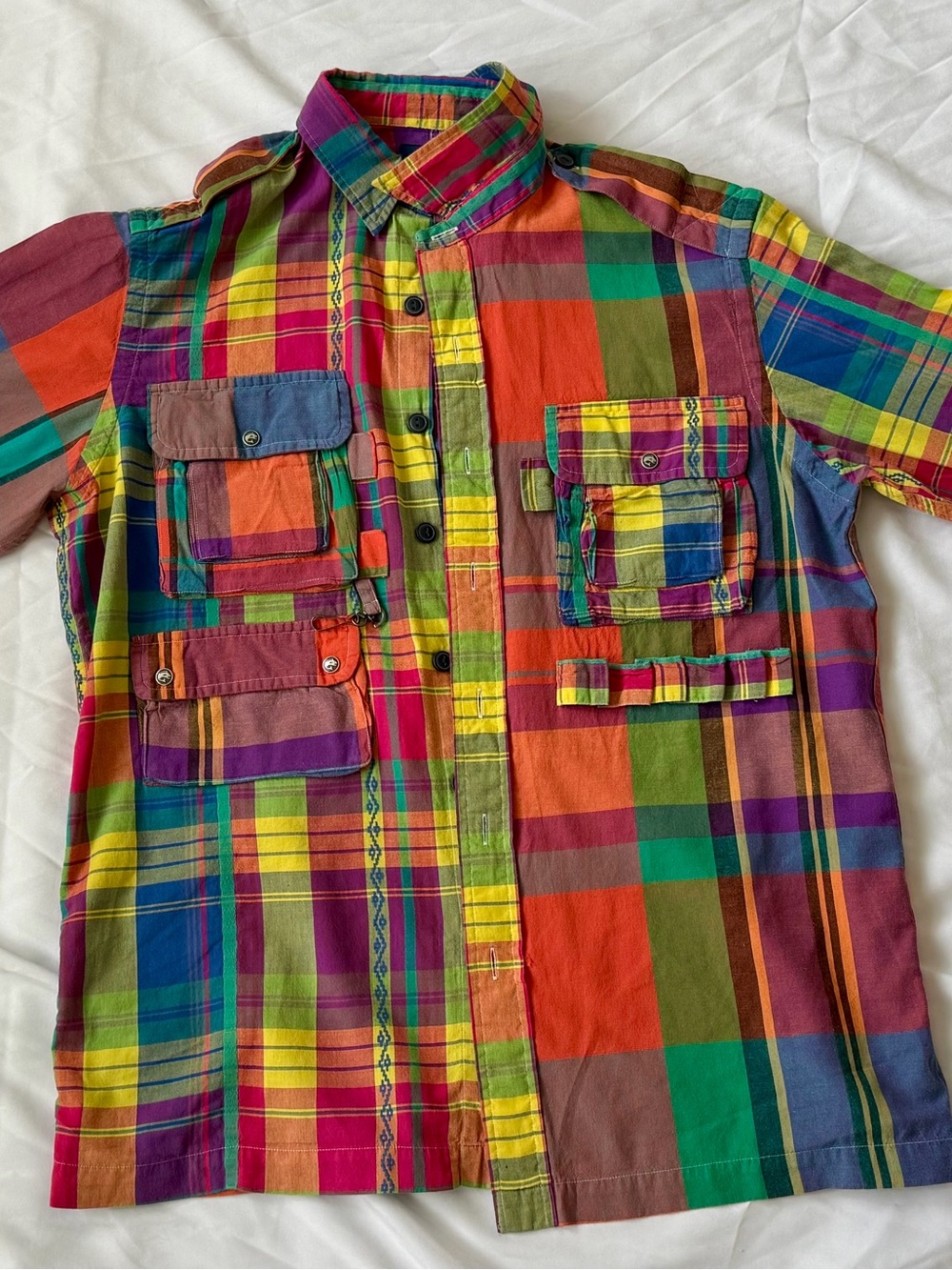 Polo Ralph Lauren Bright Multicolor Plaid Shirt